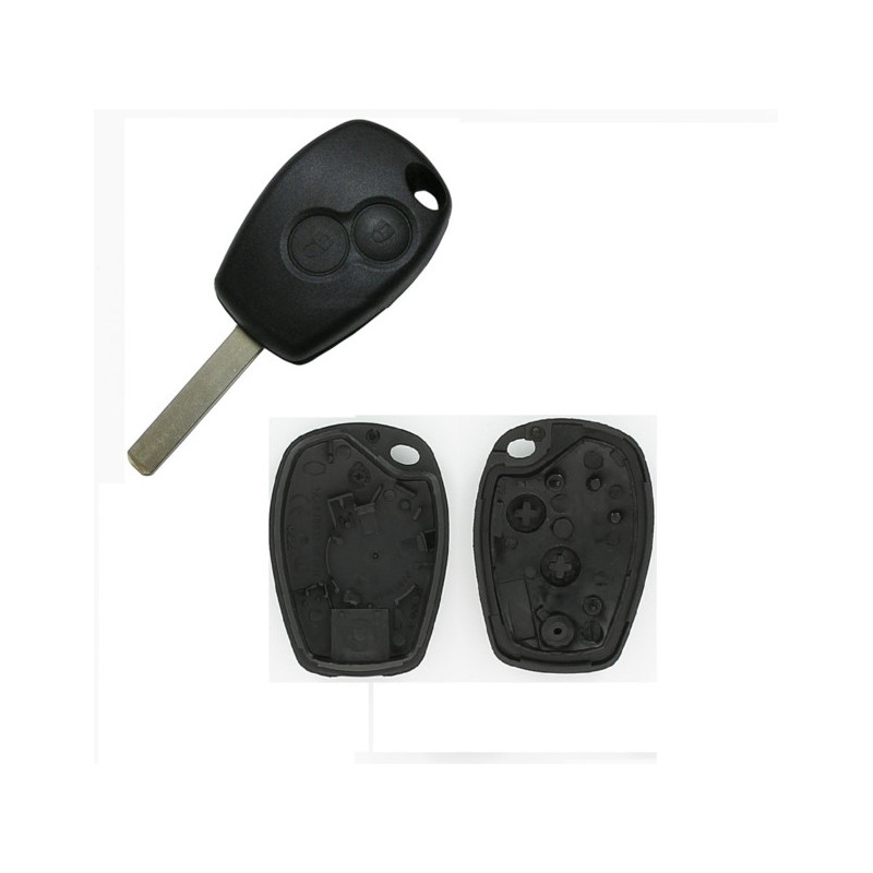 Coque de clé adaptable pour Renault 2 boutons